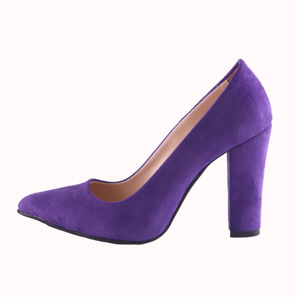 purple suede womens shoes