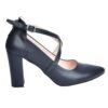 Blue Ankle Strap High Heels for Women RA-1004