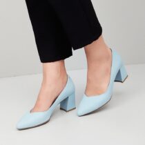 Blue Low Heels Casual Shoes for Women RA-162