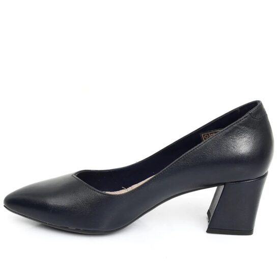 Navy Blue Low Heels Casual Shoes for Women RA-162