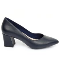 Navy Blue Low Heels Casual Shoes for Women RA-162