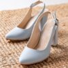 Blue Ankle Strap Heels for Women MA-028