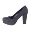 Black Platform Wedding Shoes MA-025