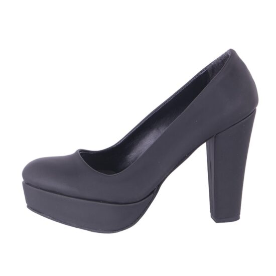 Black Platform Wedding Shoes MA-025