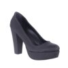 Black Platform Wedding Shoes MA-025