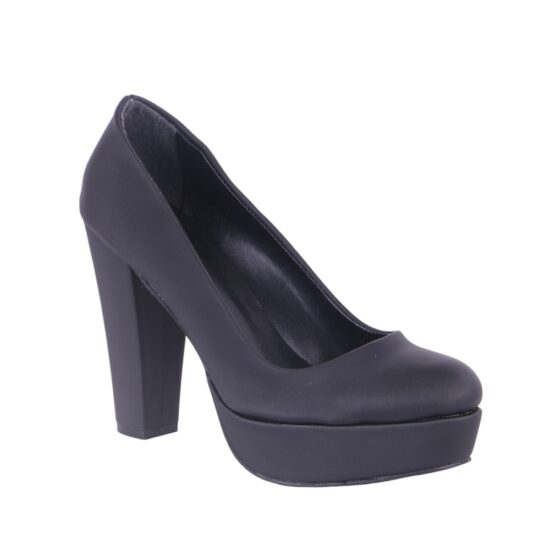 Black Platform Wedding Shoes MA-025