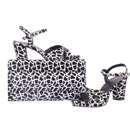 Dalmatian Pattern Matching Shoes and Bags RC-160