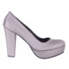 Platinum Platform Wedding Shoes MA-025