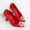 Red Rhinestone High Heel MA-047