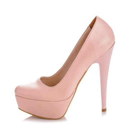 Pink Platform Stiletto Heels for Women MA-008