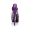 Purple Shiny Platform Stiletto Heels for Women MA-008