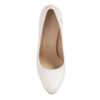 White Platform Stiletto Heels for Women MA-008