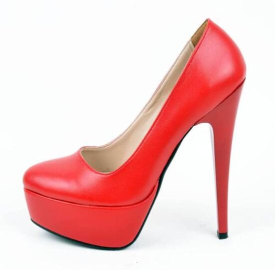 Red Platform Stiletto Heels for Women MA-008