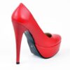 Red Platform Stiletto Heels for Women MA-008