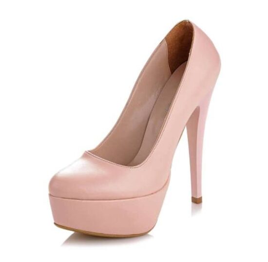 Pink Platform Stiletto Heels for Women MA-008