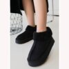 Fur Inside Low Heel Boots for Women AL-217