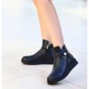 Black Orthopedic Side Zipper Boots for Women AL-202