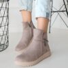 Nude Orthopedic Side Zipper Boots for Women AL-202