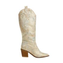 Beige Authentic Cowboy Boots for Women TU-027