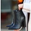 Black Thick Heel Boots for Women High Heel AL-221