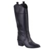 Low Heel Knee High Boots Women's Wide Calf TU-03