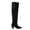 Suede Low Heel Boots for Women Above Knee High TU-02